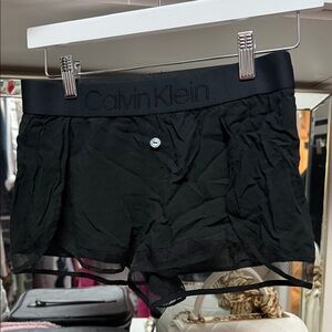 Calvin Klein Women's Black Athletic Shorts